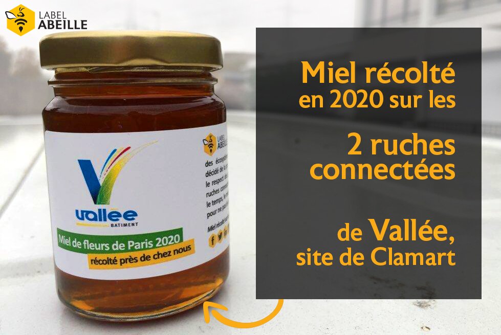 LABEL ABEILLE - récolte de miel connecté Groupe Vallée