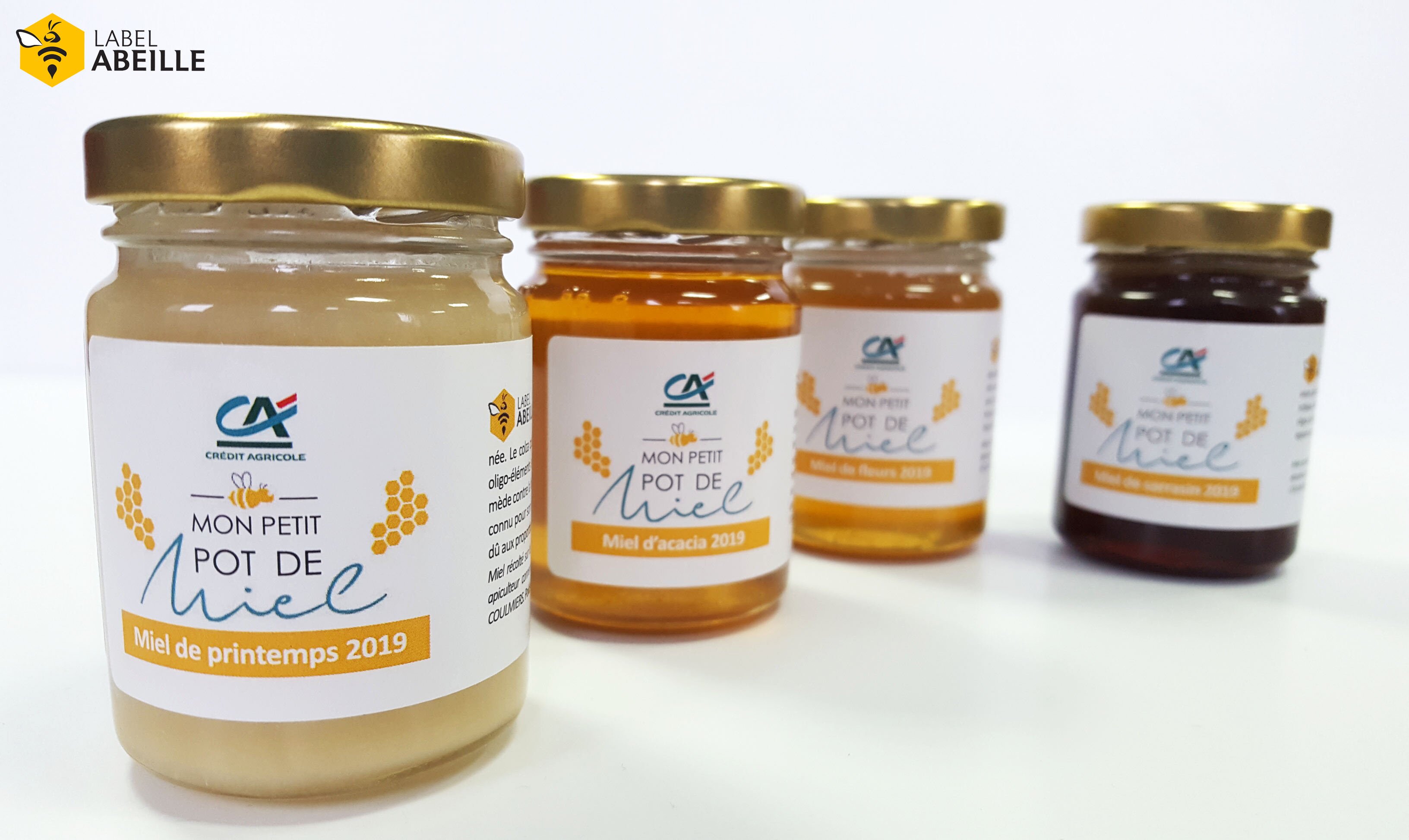 LABEL ABEILLE - la récolte de miel connecté du Crédit Agricole Centre Loire